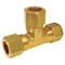 Homeplus+ ATC 5/16 in. Compression X 5/16 in. D Compression Brass Tee 6JC126310701016 - alternate 1